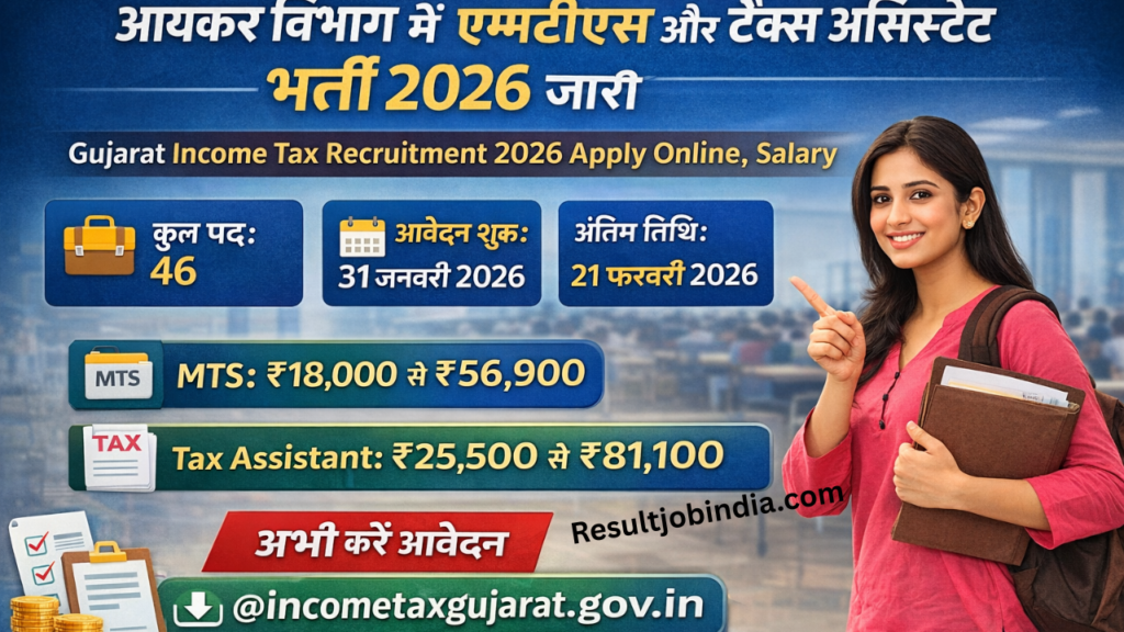 Gujarat Income Tax Recruitment 2026