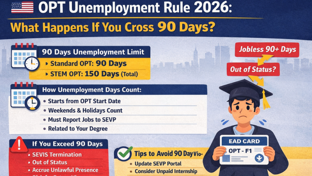 OPT Unemployment Rule 2026