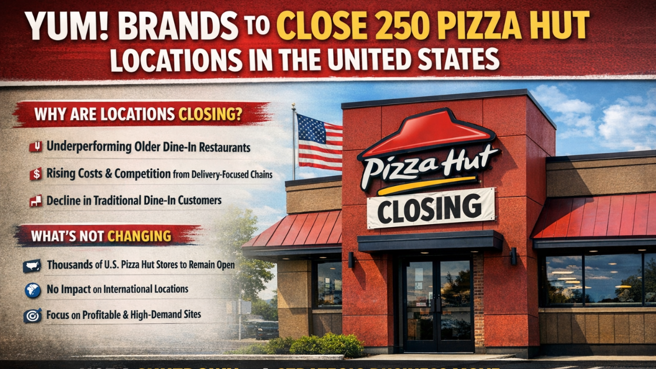 Pizza Hut Closing Restaurants