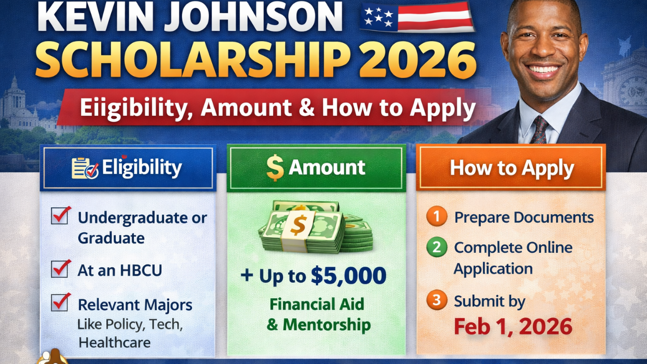 Kevin Johnson Scholarship 2026