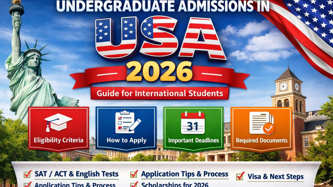 Undergraduate Admissions in USA 2026